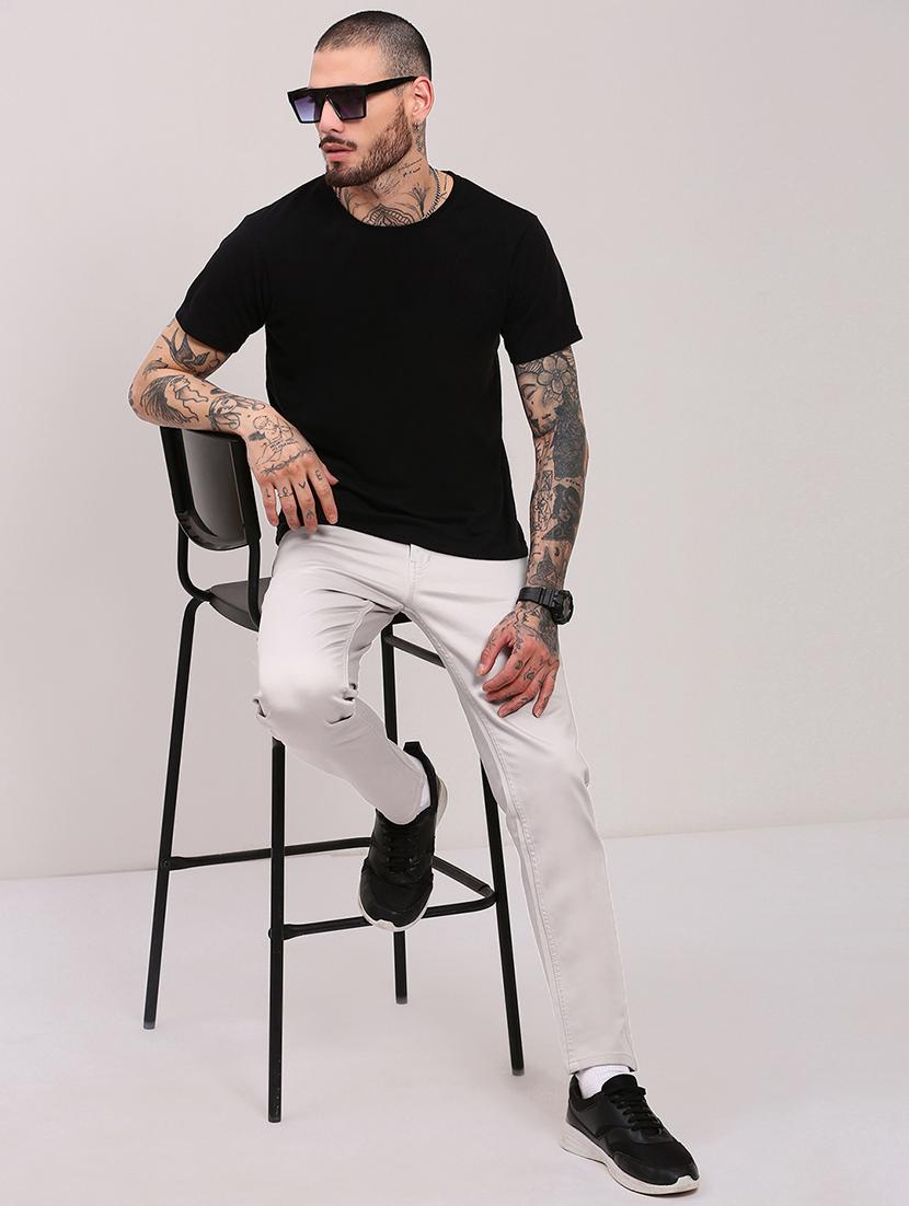men grey low rise full length jean - 21696199 - Standard Image - 4