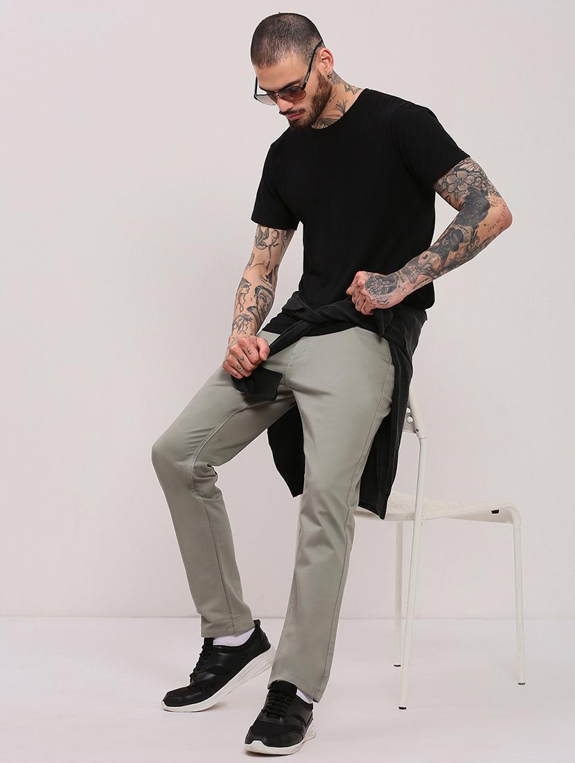men grey low rise full length jean - 21696205 - Standard Image - 4