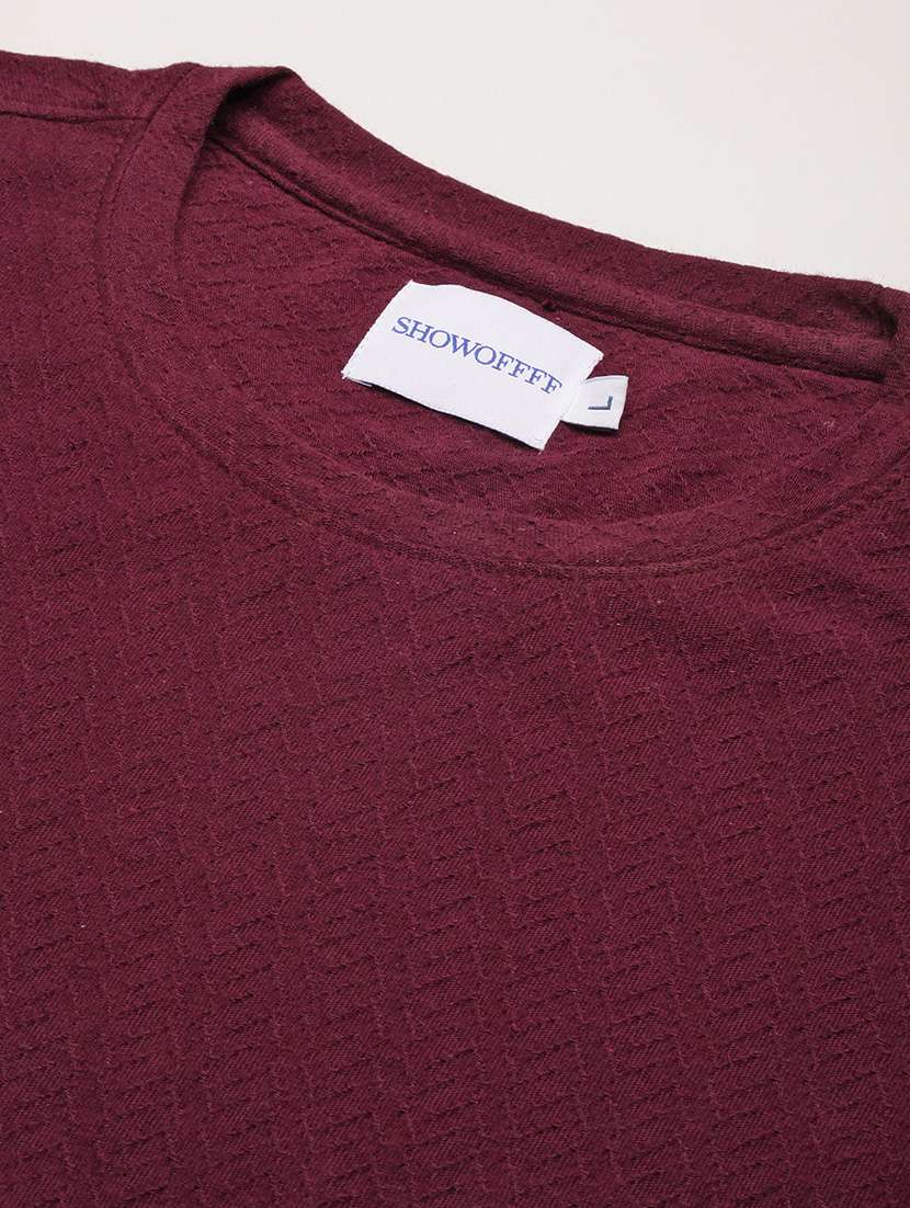 men solid short sleeve slim fit t-shirt - 21696219 -  Standard Image - 6