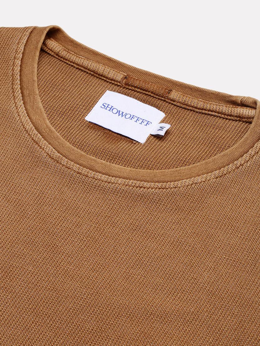 men solid short sleeve slim fit t-shirt - 21696224 - Standard Image - 6