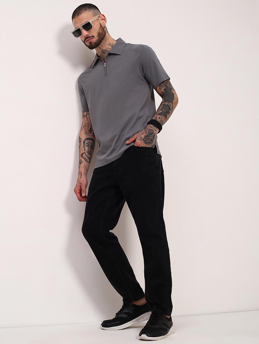 men solid short sleeve polo t-shirt - 21696229 - Standard Image - 4