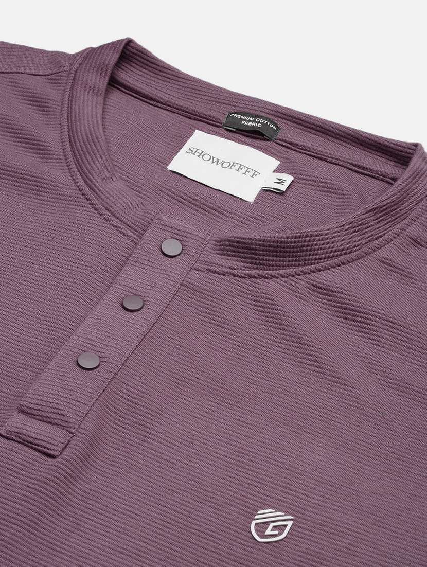 men solid short sleeve slim fit t-shirt - 21696236 -  Standard Image - 6