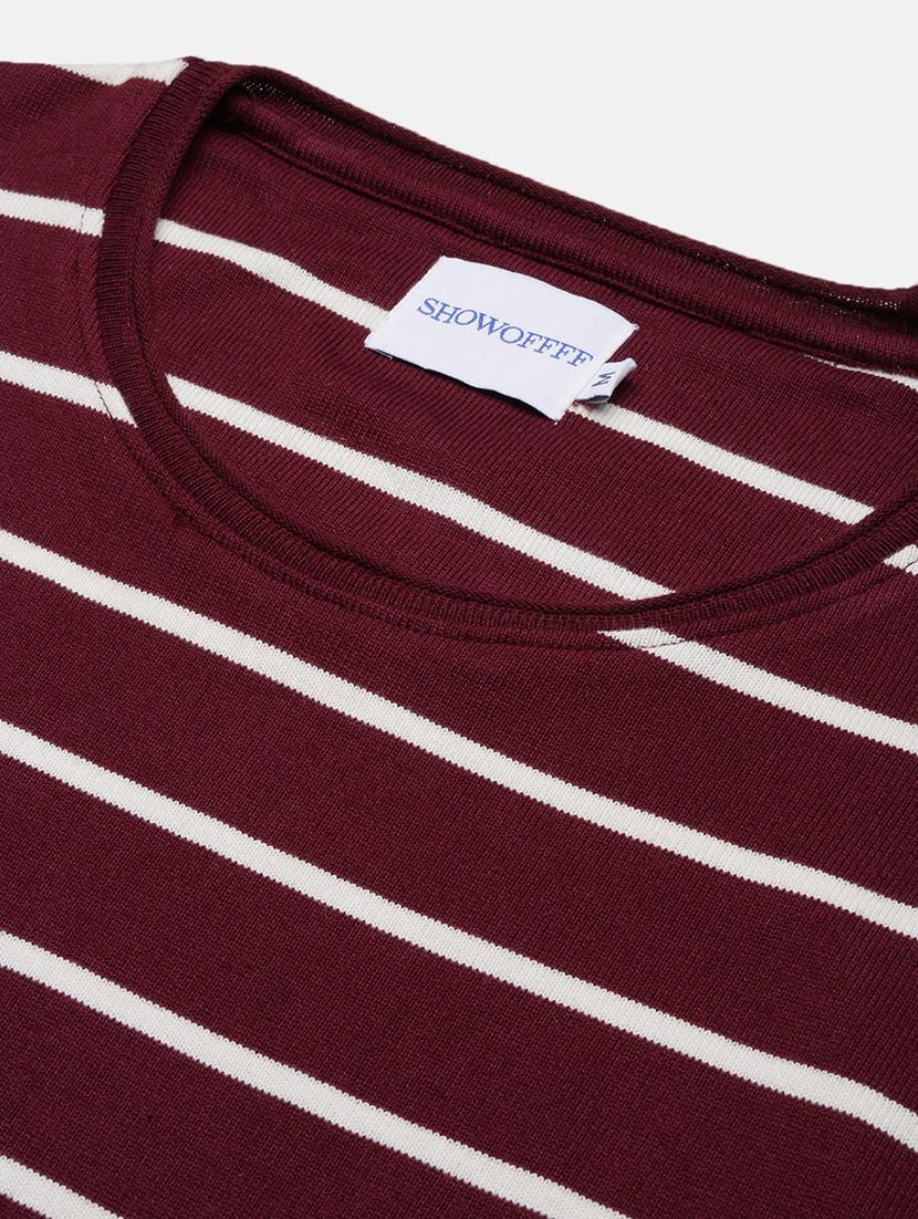 men striped long sleeve slim fit t-shirt - 21696240 - Standard Image - 6