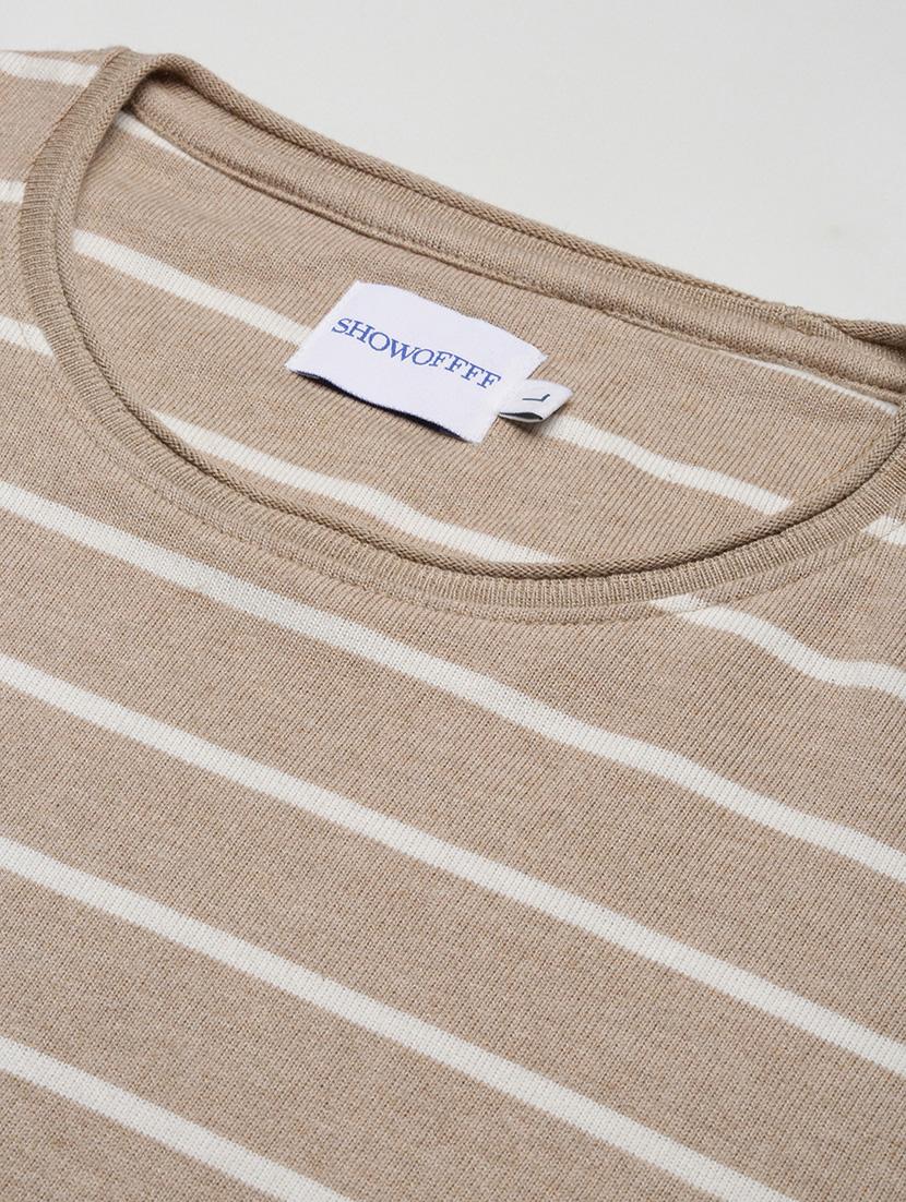 men striped long sleeve slim fit t-shirt - 21696245 - Standard Image - 6