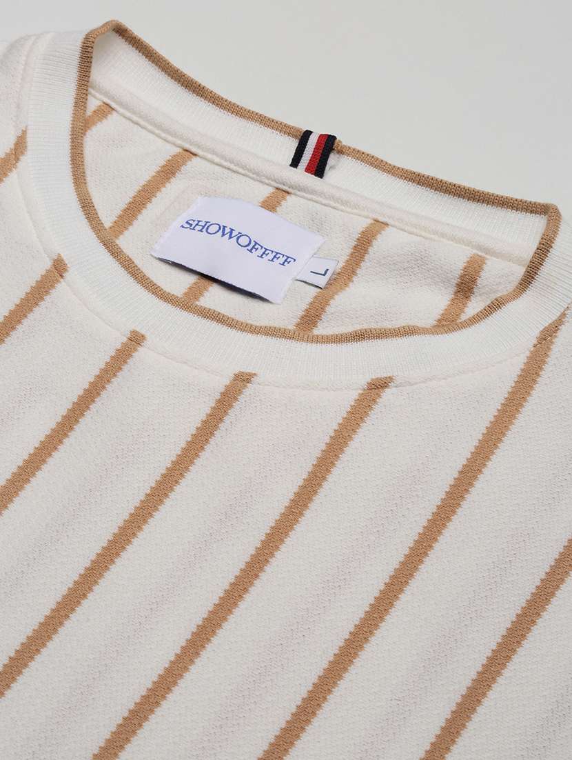 men striped short sleeve slim fit t-shirt - 21696256 -  Standard Image - 6