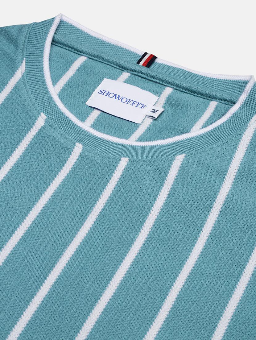 men striped short sleeve slim fit t-shirt - 21696259 - Standard Image - 6