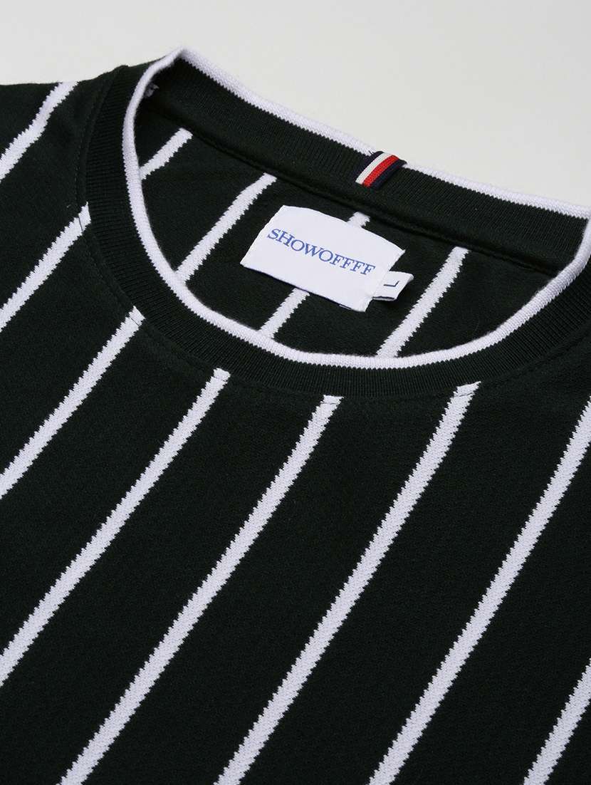 men striped short sleeve slim fit t-shirt - 21696260 -  Standard Image - 6