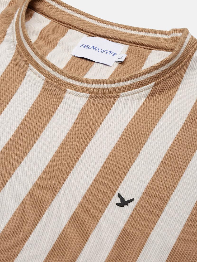 men striped short sleeve slim fit t-shirt - 21696262 - Standard Image - 6