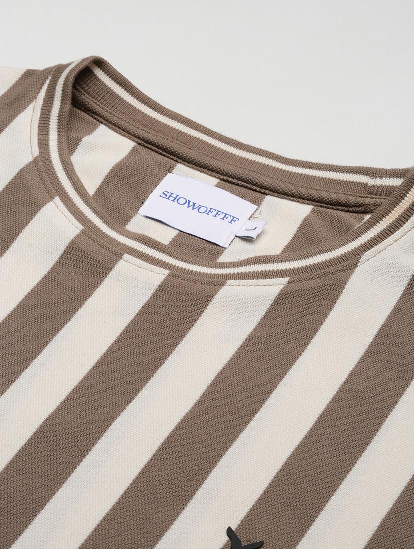 men striped short sleeve slim fit t-shirt - 21696263 - Standard Image - 6