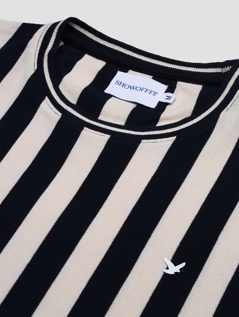 men striped short sleeve slim fit t-shirt - 21696265 - Standard Image - 6