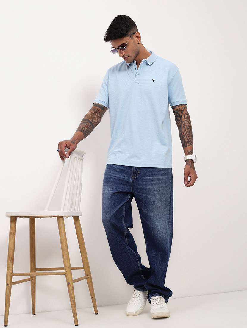 men solid short sleeve polo t-shirt - 21696268 -  Standard Image - 4