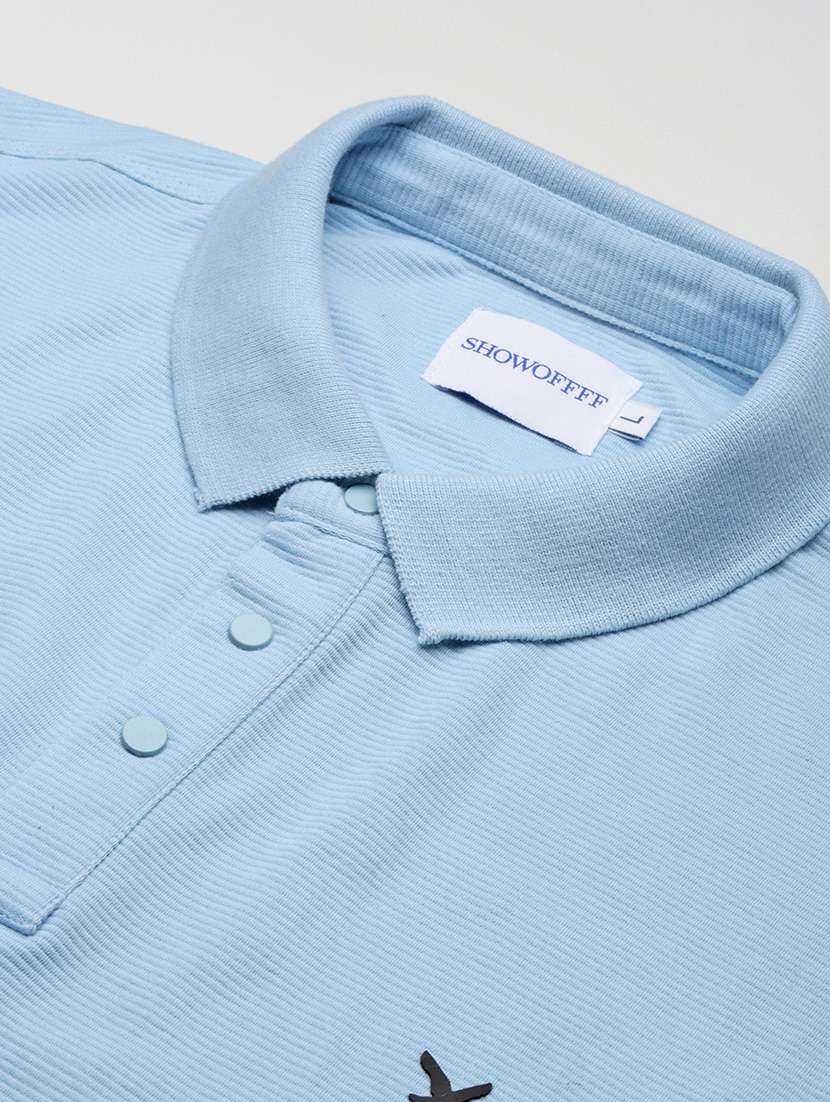 men solid short sleeve polo t-shirt - 21696268 -  Standard Image - 6