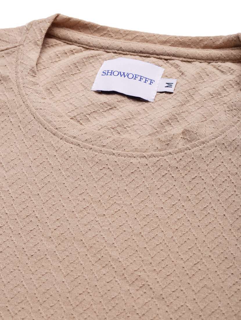 men solid short sleeve slim fit t-shirt - 21696274 - Standard Image - 6