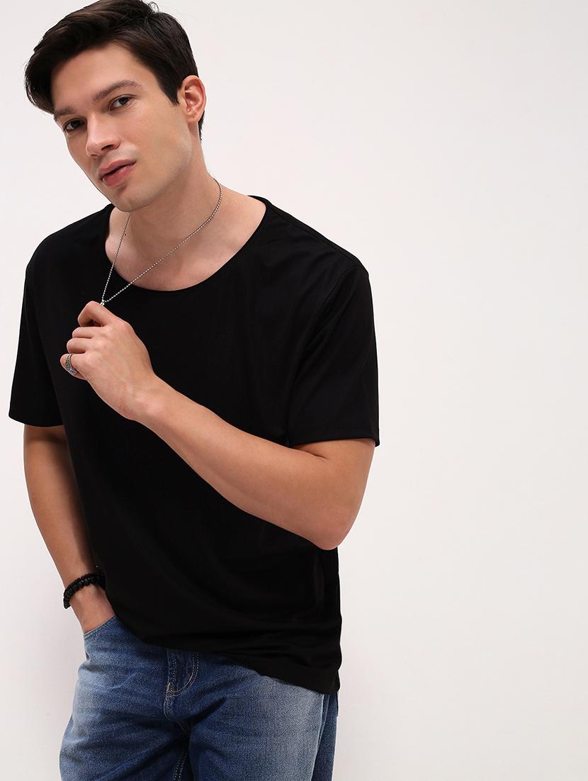 men solid short sleeve regular fit t-shirt - 21696277 -  Standard Image - 1