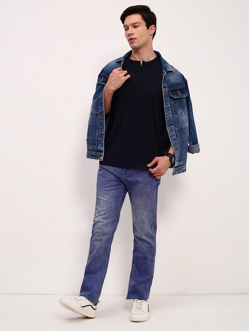 men solid long sleeve regular fit t-shirt - 21696280 - Standard Image - 4