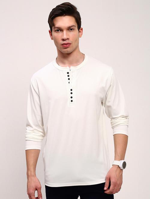 men solid long sleeve regular fit t-shirt - 21696281 - Standard Image - 0