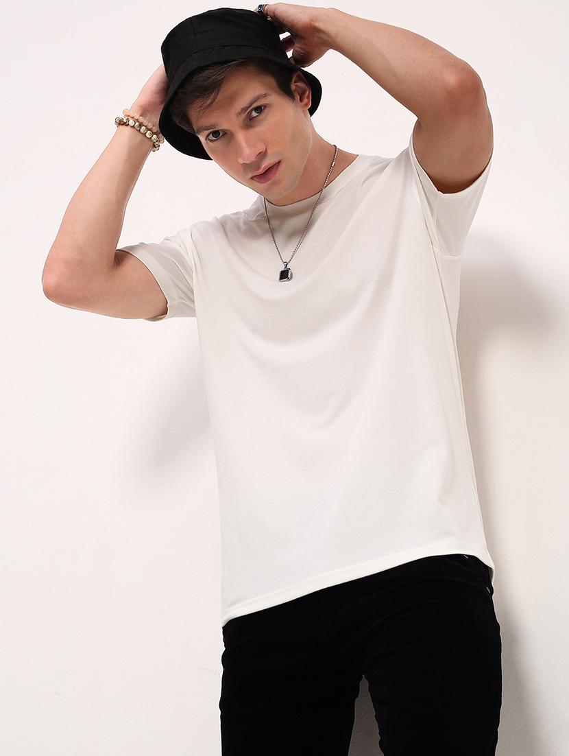 men solid short sleeve regular fit t-shirt - 21696282 - Standard Image - 1