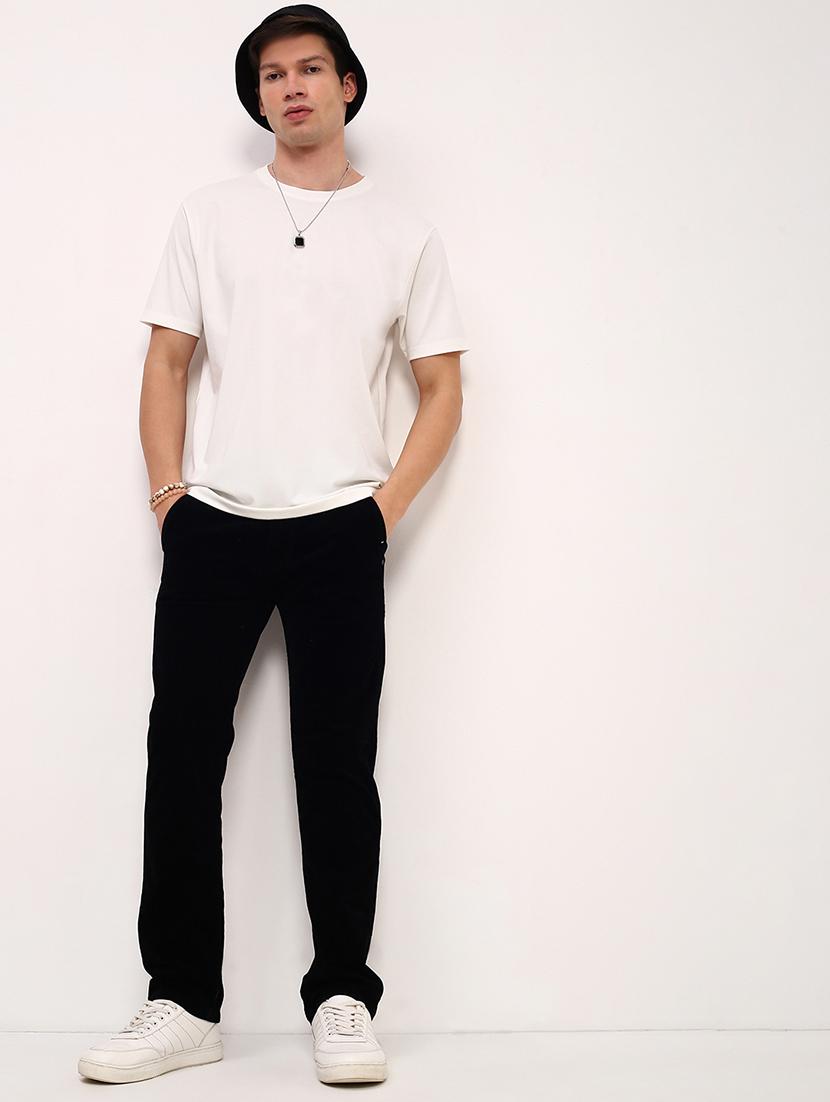 men solid short sleeve regular fit t-shirt - 21696282 - Standard Image - 4