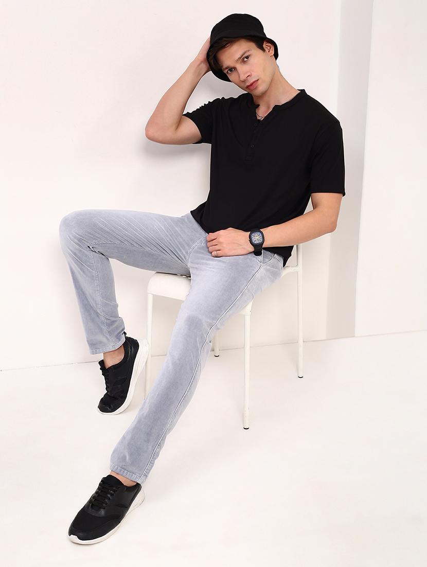 men solid short sleeve regular fit t-shirt - 21696285 - Standard Image - 4