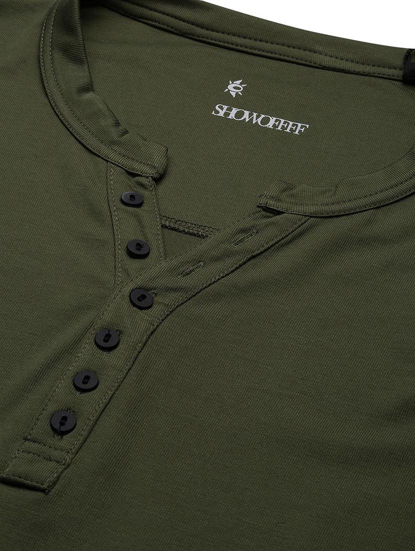 men solid long sleeve regular fit t-shirt - 21696286 - Standard Image - 6