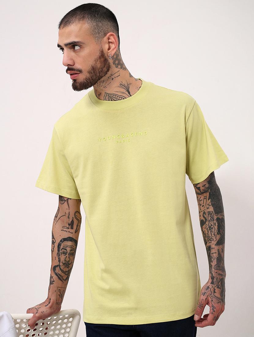 men solid short sleeve regular fit t-shirt - 21696296 -  Standard Image - 1