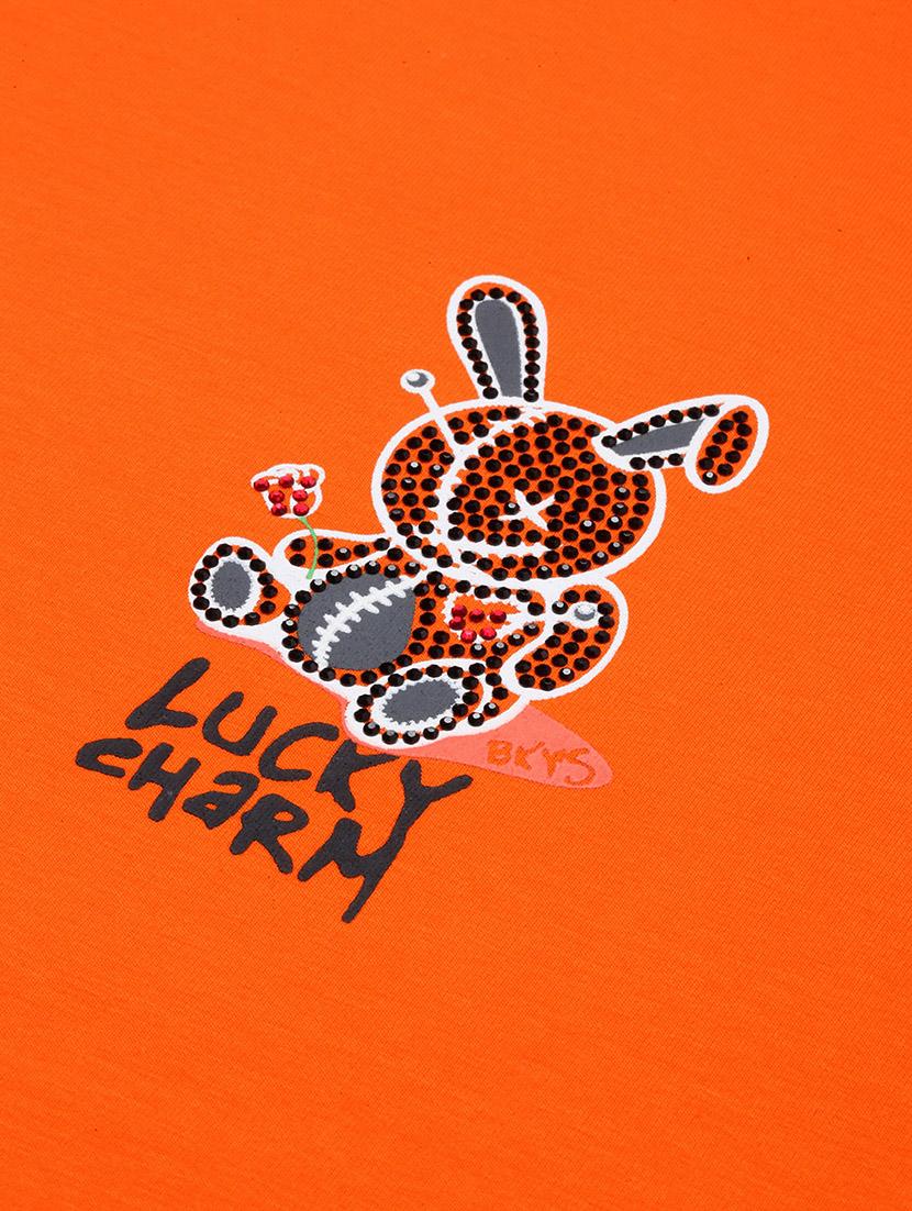 men placement print round neck t-shirt - 21696297 - Standard Image - 6
