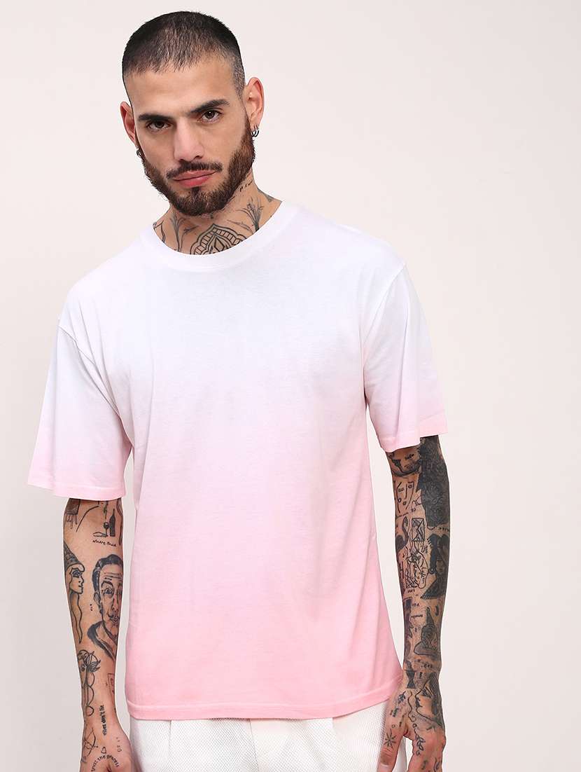 men solid short sleeve regular fit t-shirt - 21696302 - Zoom Image - 0