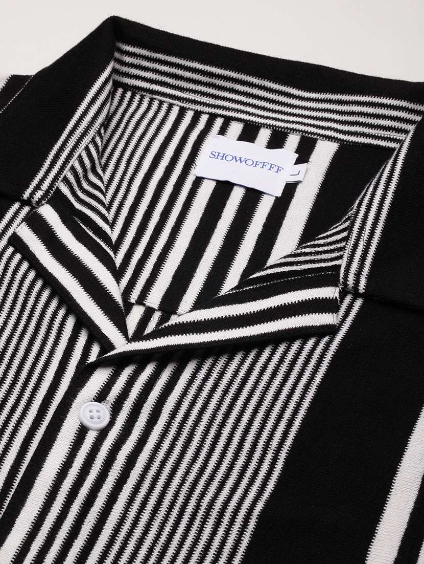 men striped short sleeves casual shirt - 21696313 -  Standard Image - 6