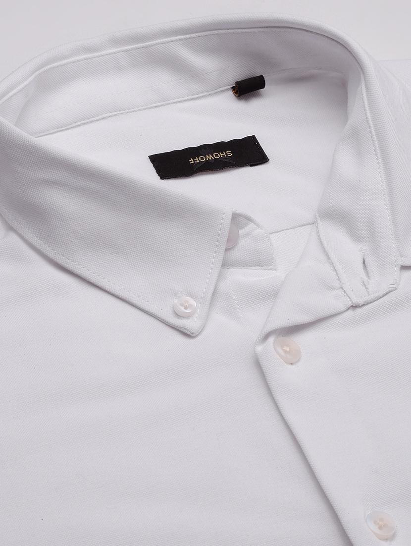 men solid long sleeves casual shirt - 21696384 - Standard Image - 6