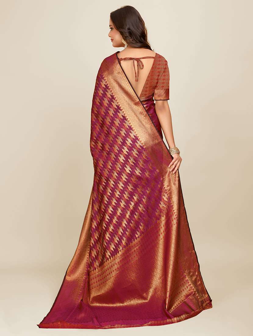 women self design banarasi saree - 21696599 -  Standard Image - 1