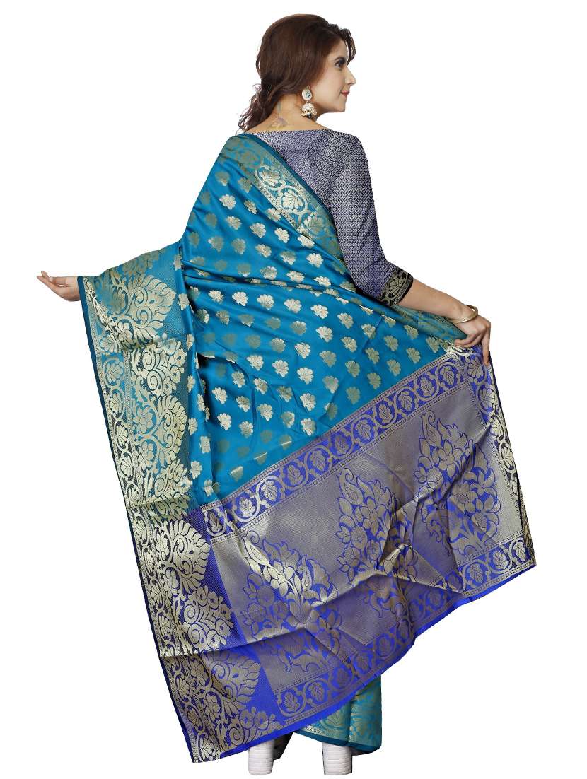 women self design banarasi saree - 21696606 -  Standard Image - 1