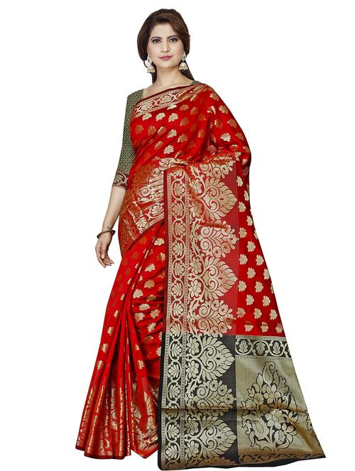 women self design banarasi saree - 21696608 - Standard Image - 0