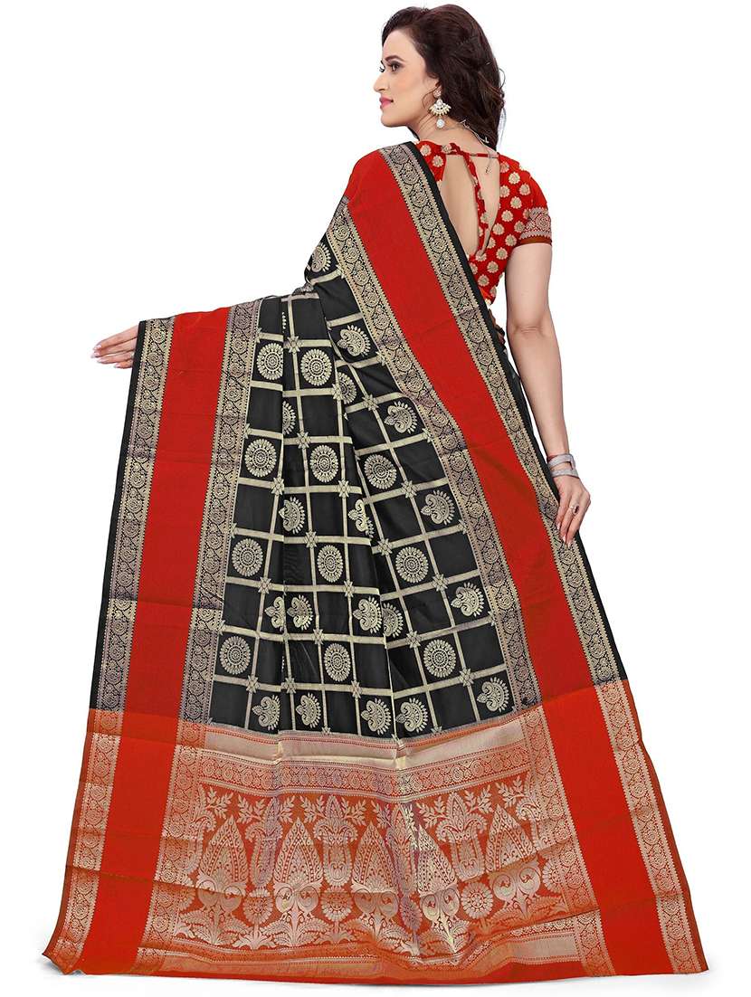 women self design banarasi saree - 21696609 -  Standard Image - 1
