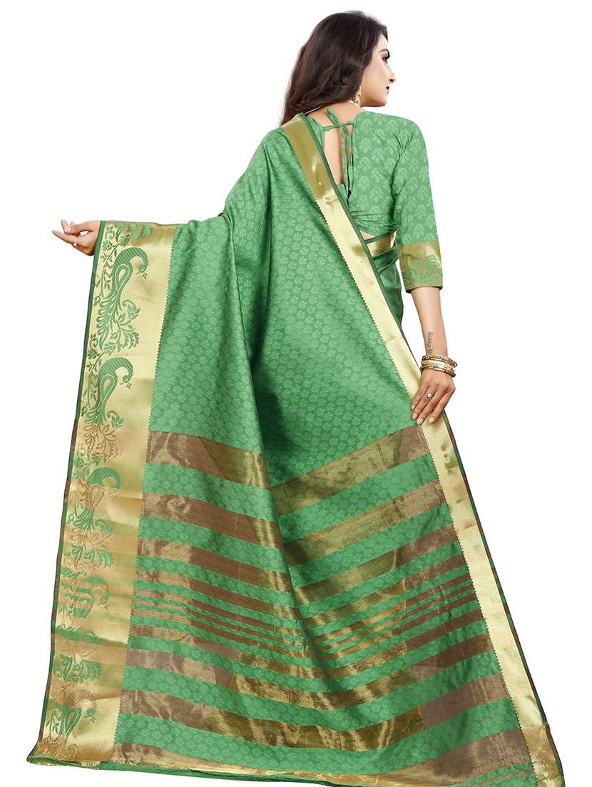 women self design bordered saree - 21696618 -  Standard Image - 1