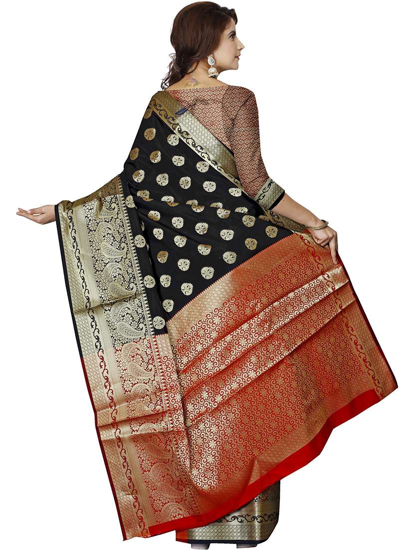 women self design banarasi saree - 21696640 -  Standard Image - 1
