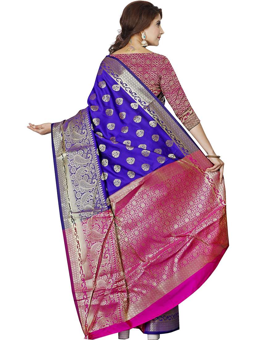 women self design banarasi saree - 21696643 - Standard Image - 1