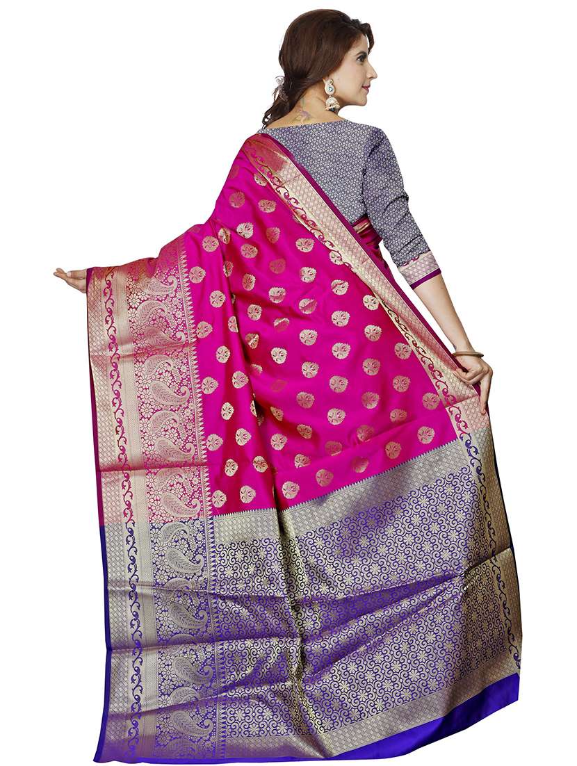 women self design banarasi saree - 21696648 - Standard Image - 1