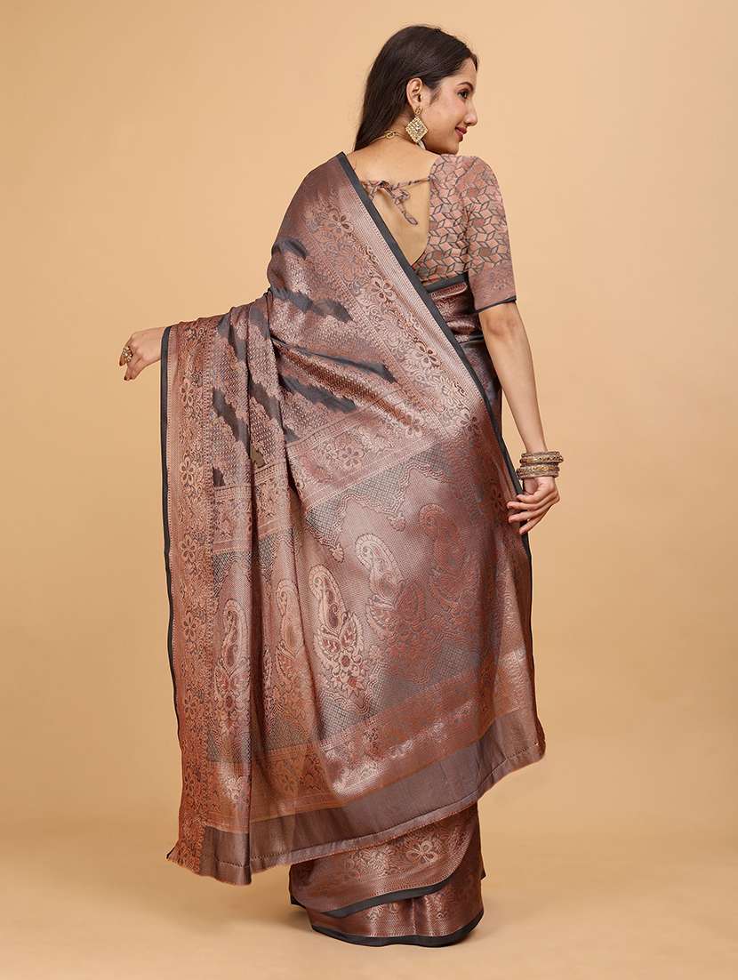 women self design banarasi saree - 21696659 -  Standard Image - 1