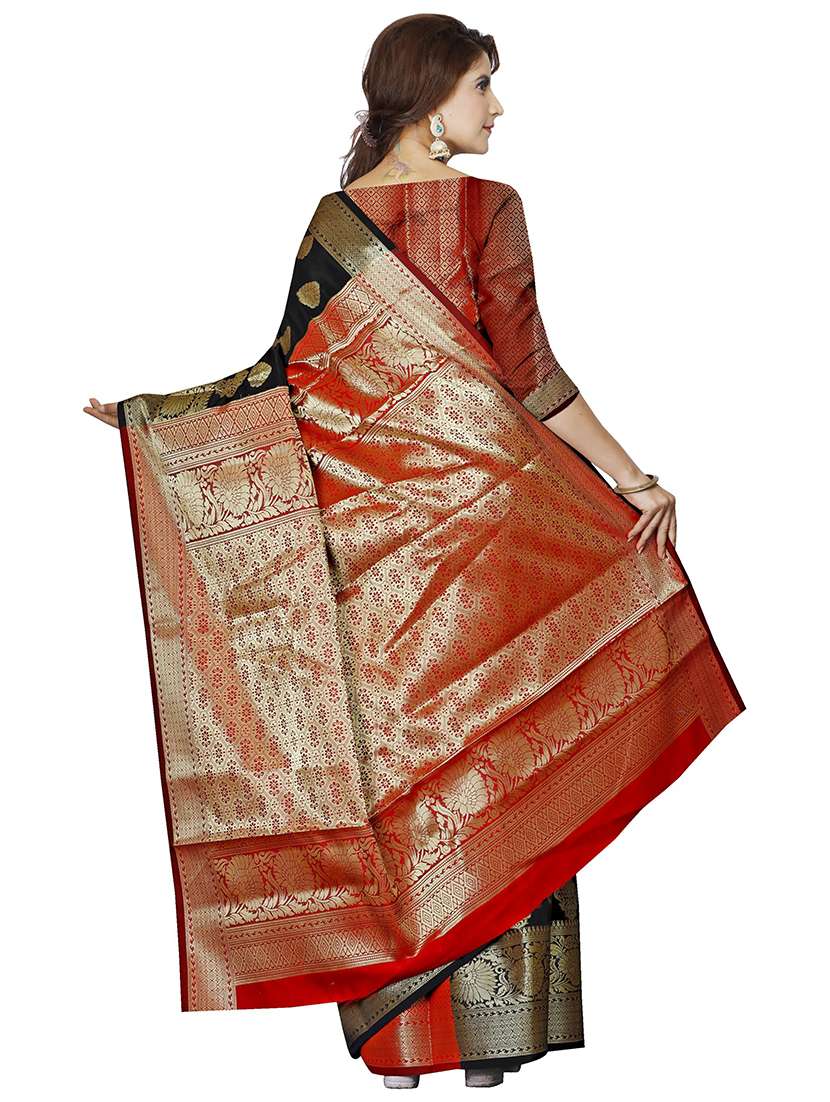 women self design banarasi saree - 21696670 -  Standard Image - 1