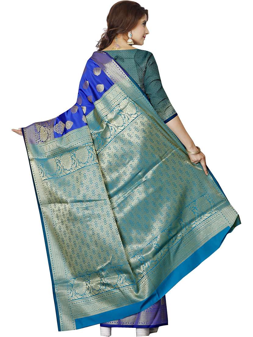 women self design banarasi saree - 21696672 -  Standard Image - 1