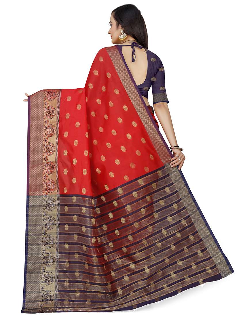women self design banarasi saree - 21696690 -  Standard Image - 1