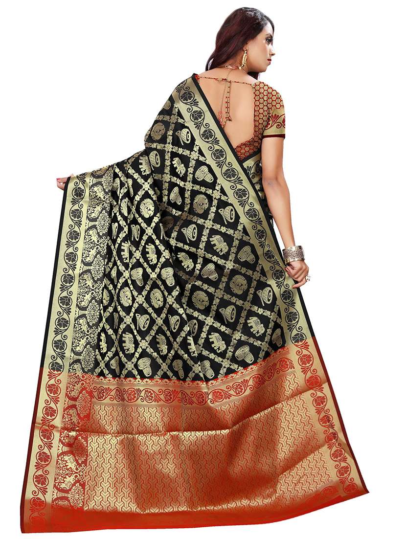 women self design banarasi saree - 21696711 -  Standard Image - 1