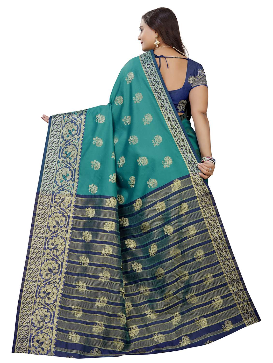 women self design banarasi saree - 21696799 -  Standard Image - 1