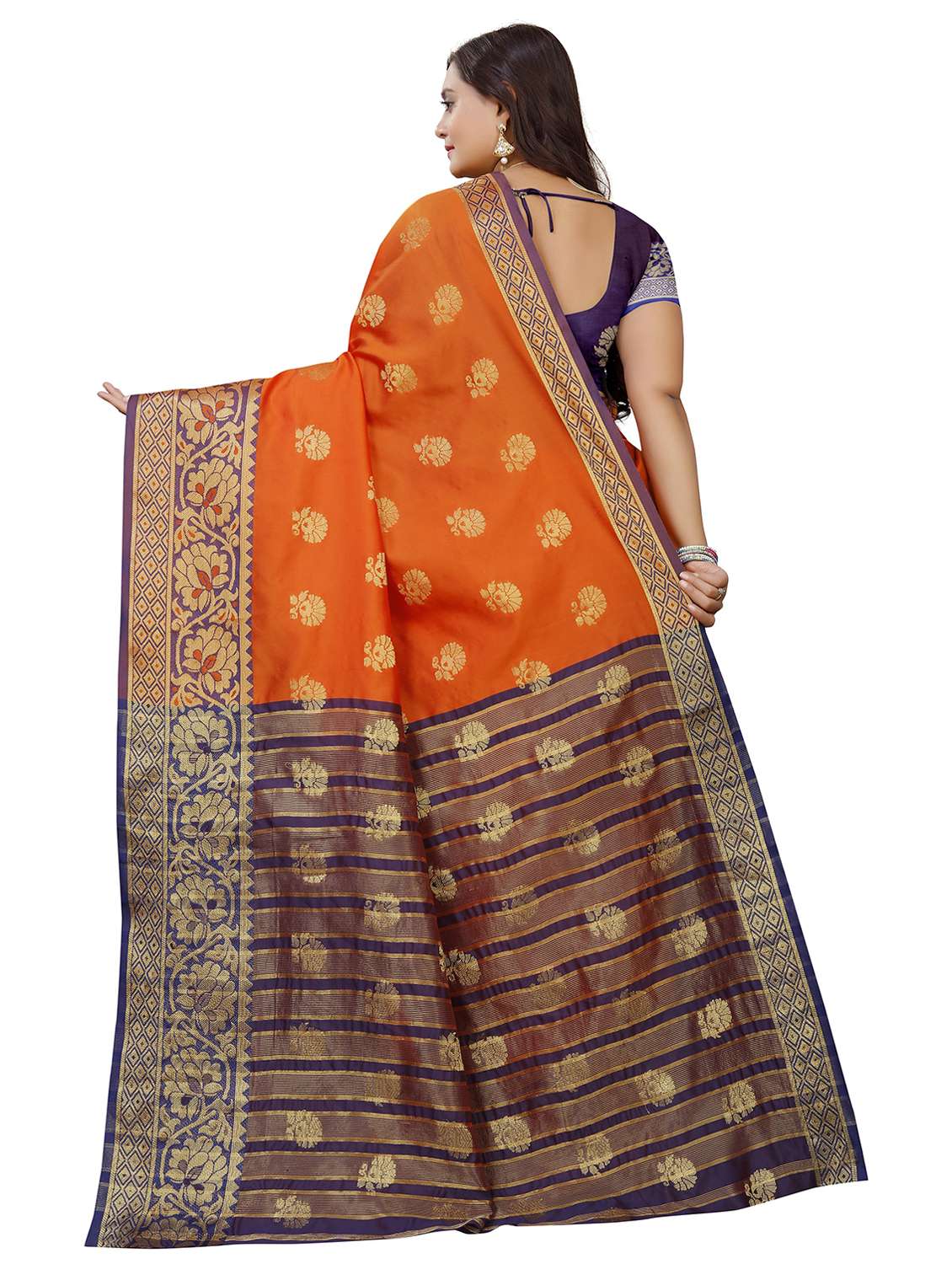 women self design banarasi saree - 21696801 -  Standard Image - 1