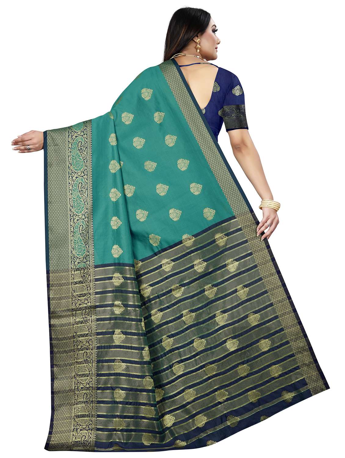 women self design banarasi saree - 21696809 -  Standard Image - 1