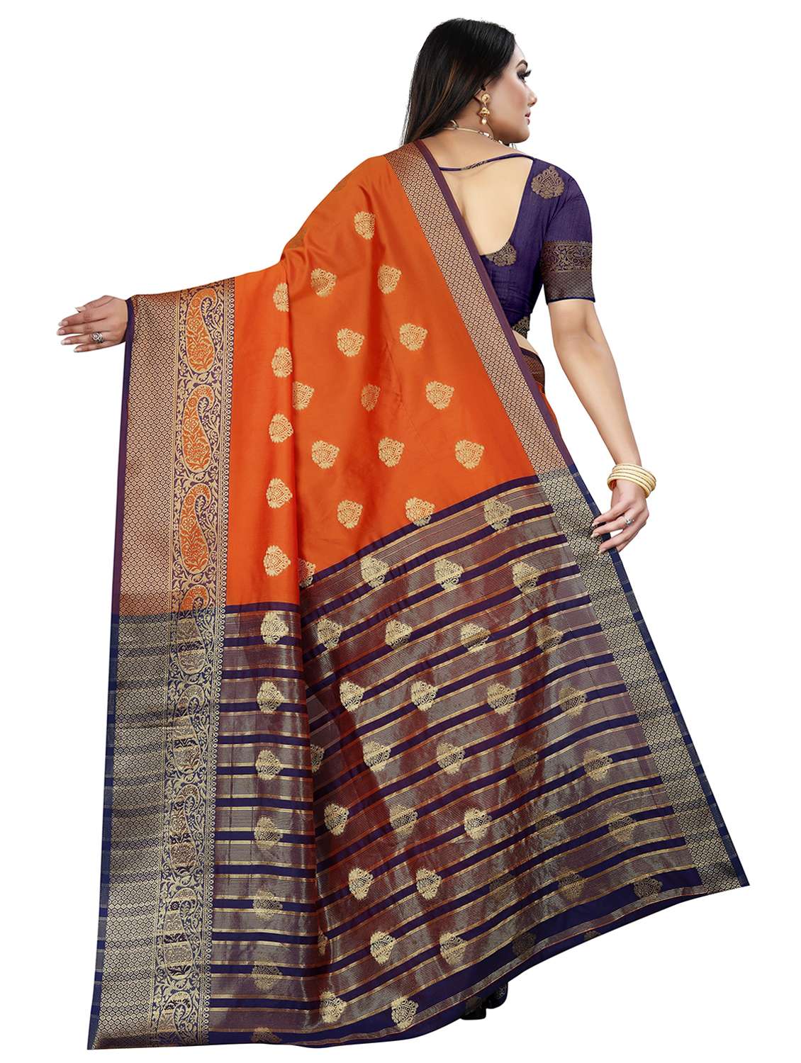 women self design banarasi saree - 21696813 - Standard Image - 1