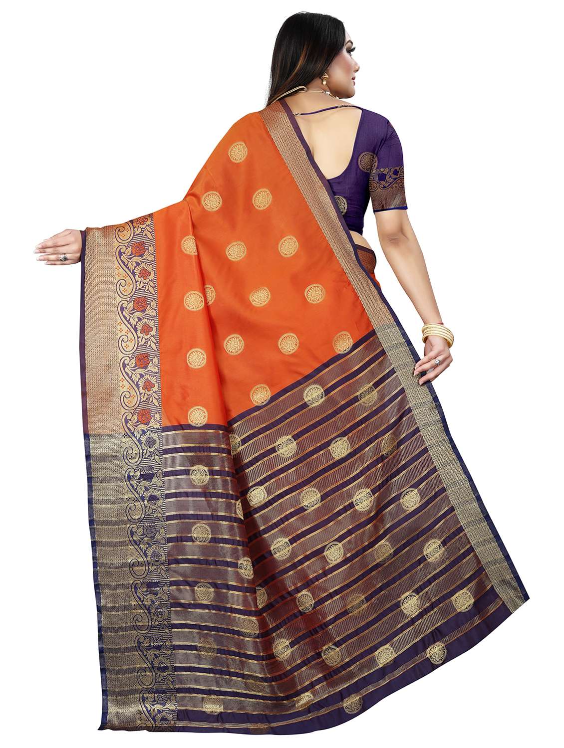 women self design banarasi saree - 21696825 -  Standard Image - 1