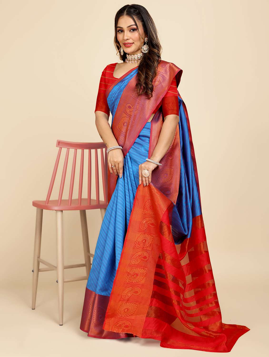 women self design banarasi saree - 21696848 -  Standard Image - 1