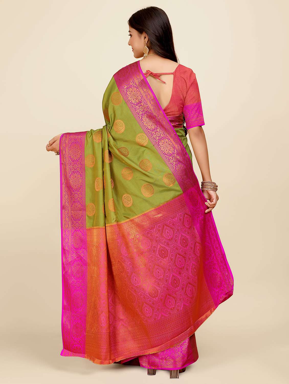women self design banarasi saree - 21696851 -  Standard Image - 1