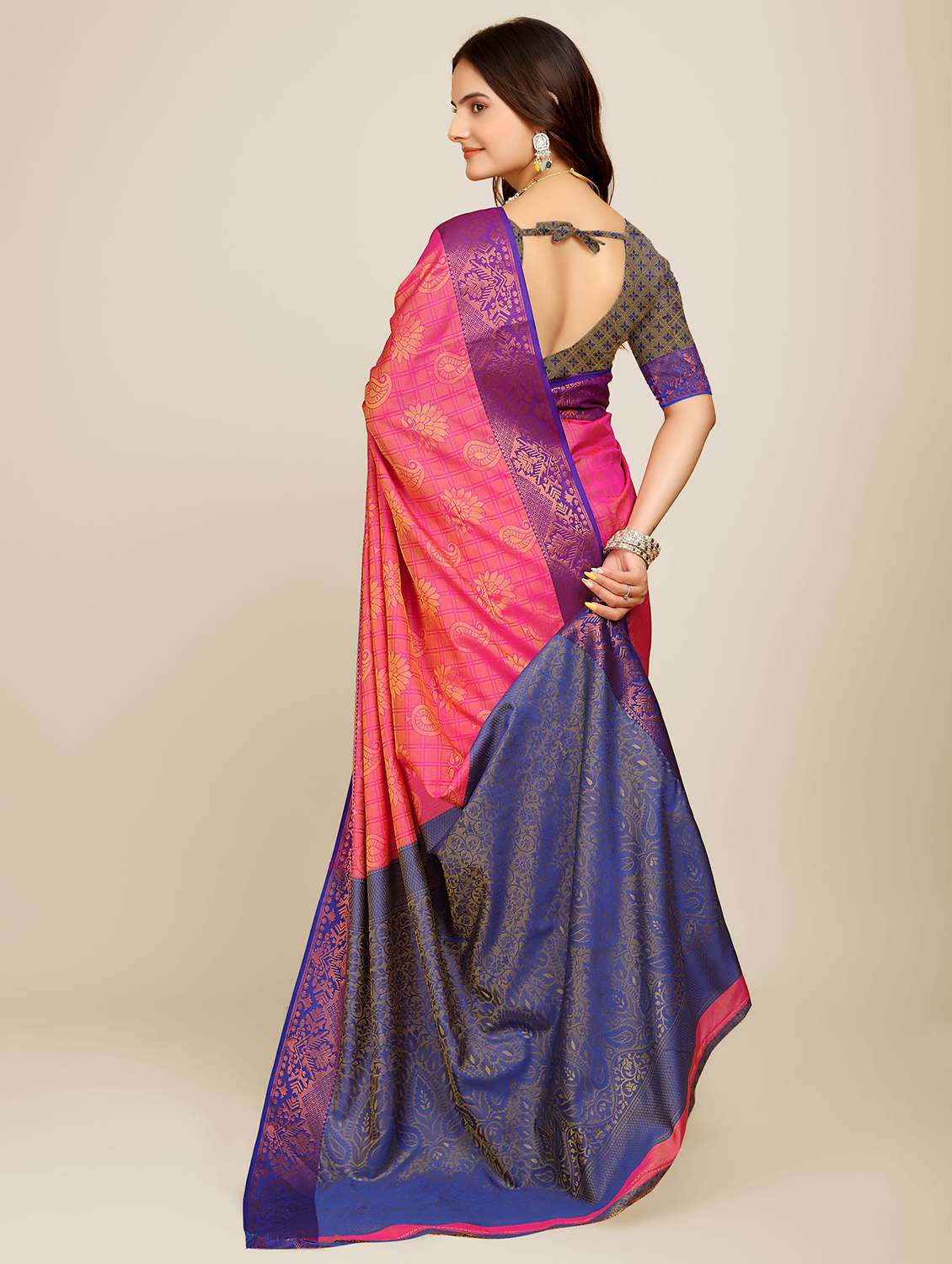 women self design banarasi saree - 21696862 - Standard Image - 1